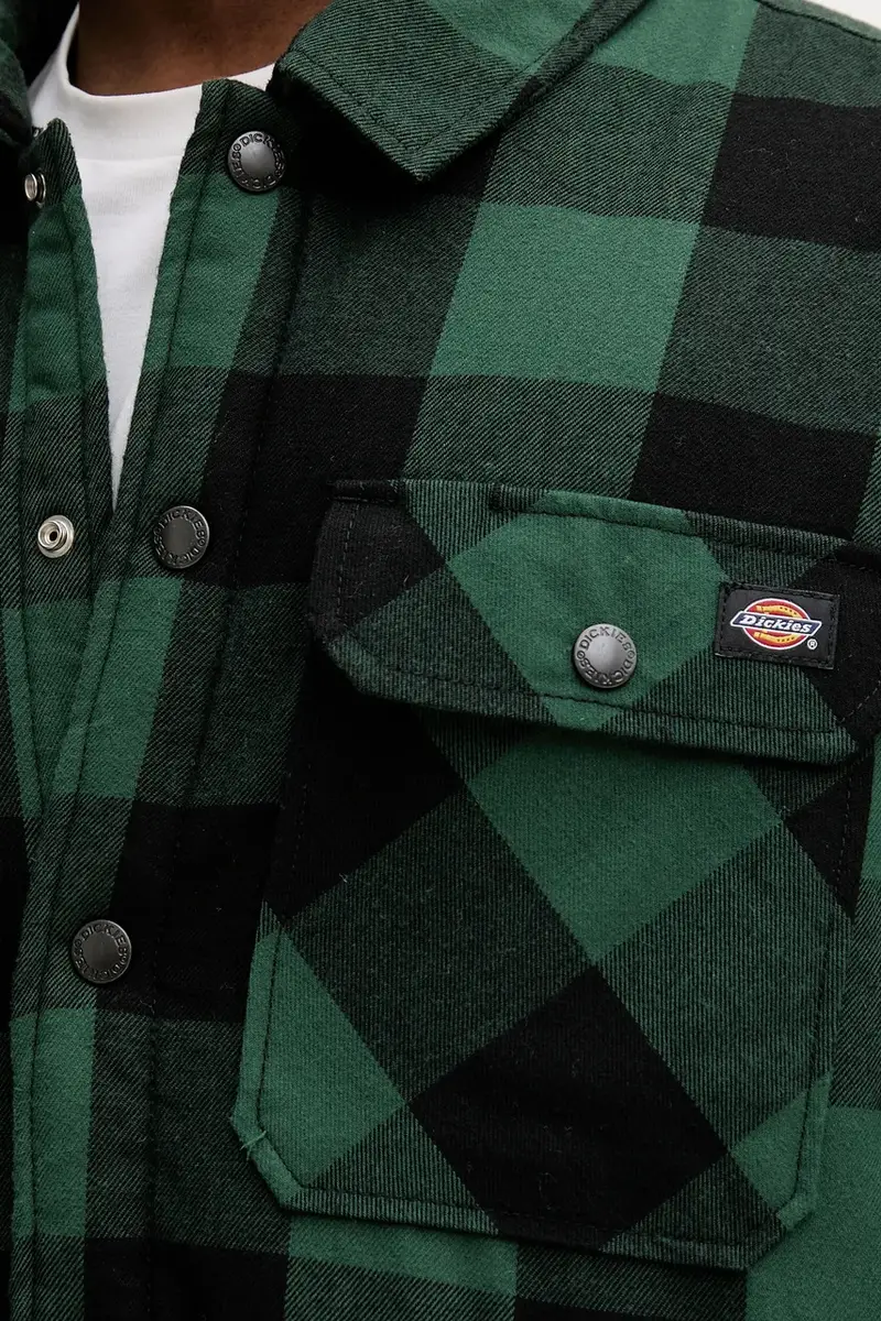 giacca camicia colore verde DK0A4XGR miniatura 4