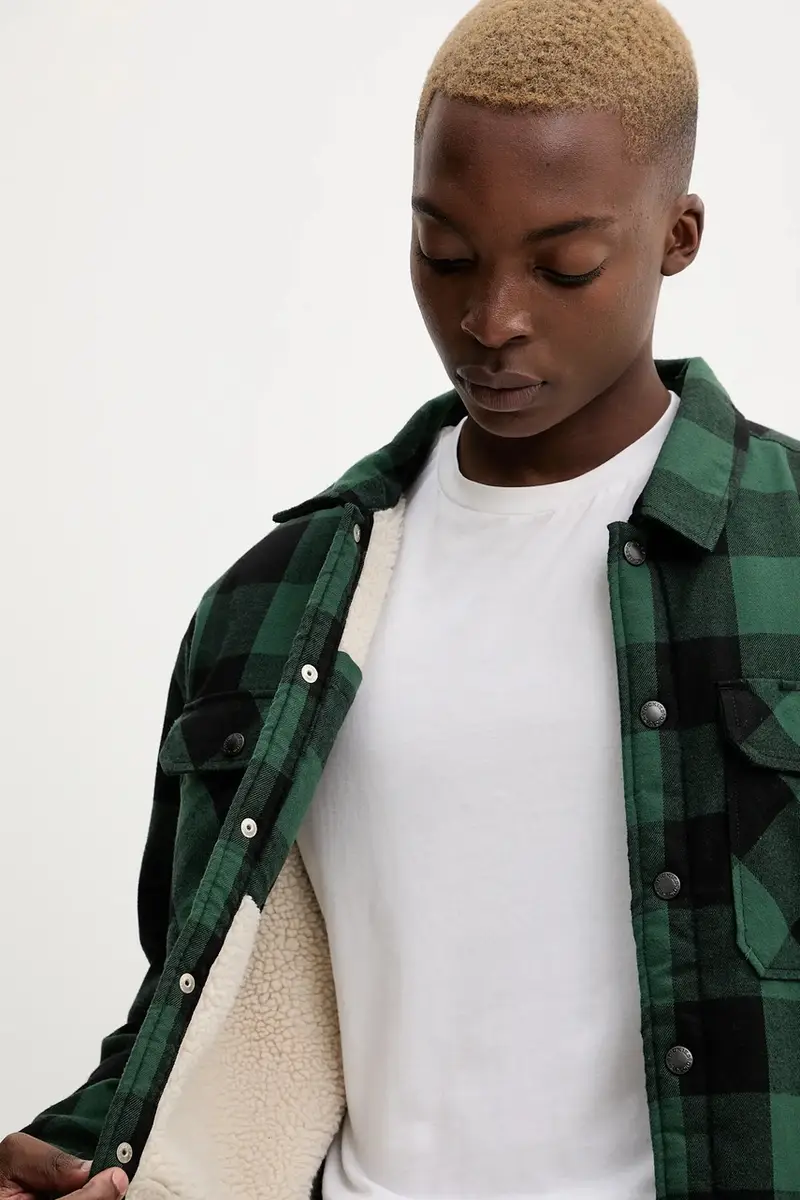 giacca camicia colore verde DK0A4XGR miniatura 5