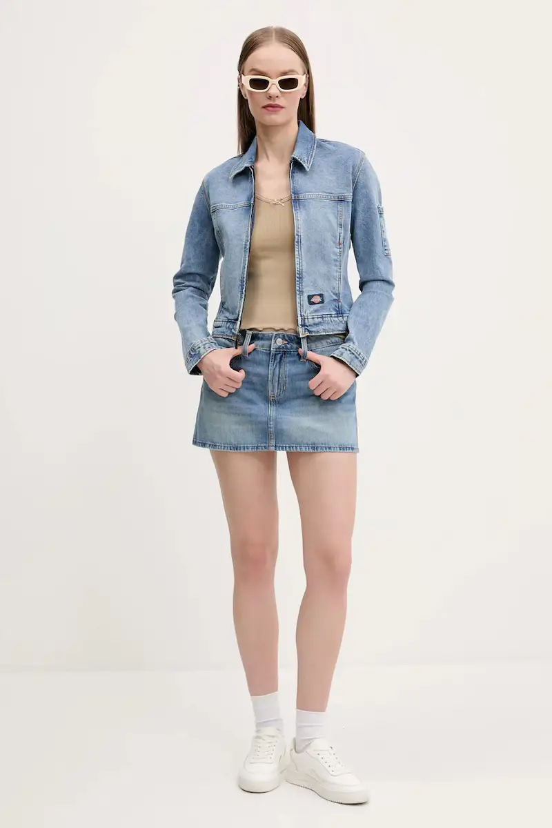 giacca colore blu DK0A4ZANK211 miniatura 2