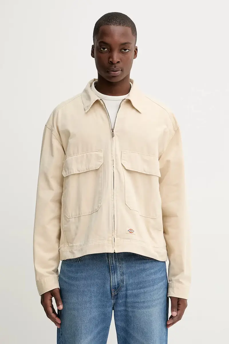 giacca di jeans colore beige DK0A87OE