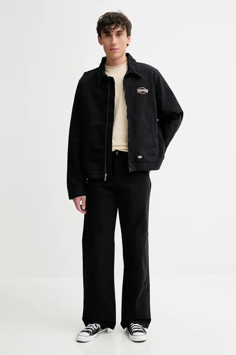 giacca di jeans colore nero DK0A88CE miniatura 2