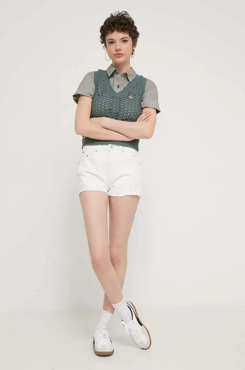 gilè in cotone INGALLS VEST W colore verde DK0A4YT3 miniatura 2