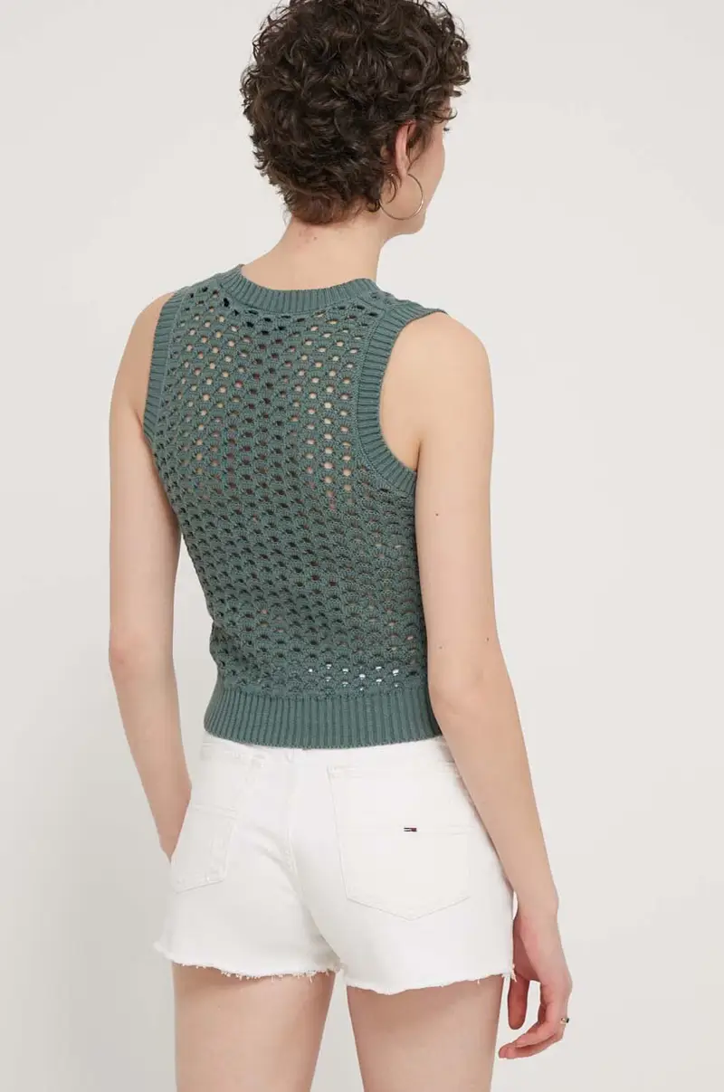 gilè in cotone INGALLS VEST W colore verde DK0A4YT3 miniatura 3