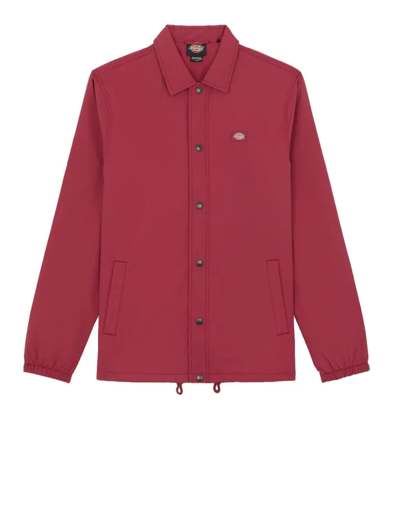 giubbino dickies oakport coach jacket da uomo - bordeaux