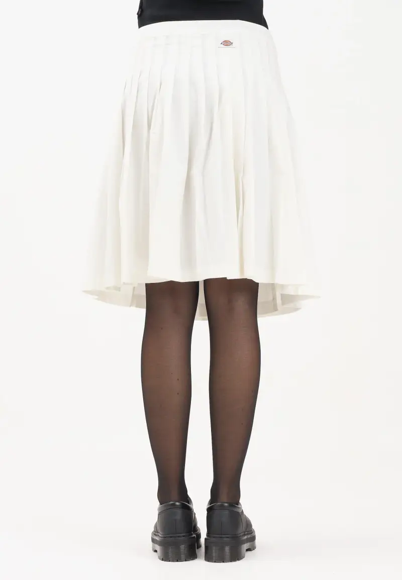 Gonna midi Dellrose bianca da donna miniatura 3