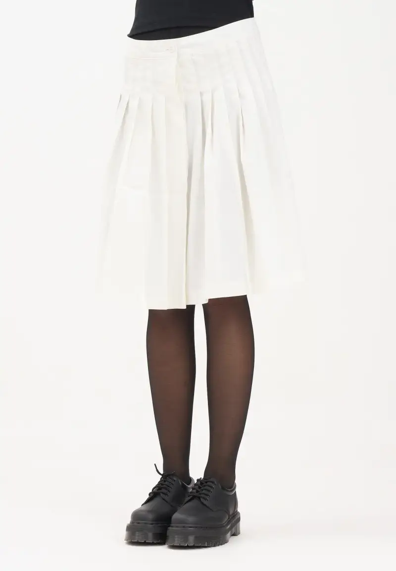 Gonna midi Dellrose bianca da donna