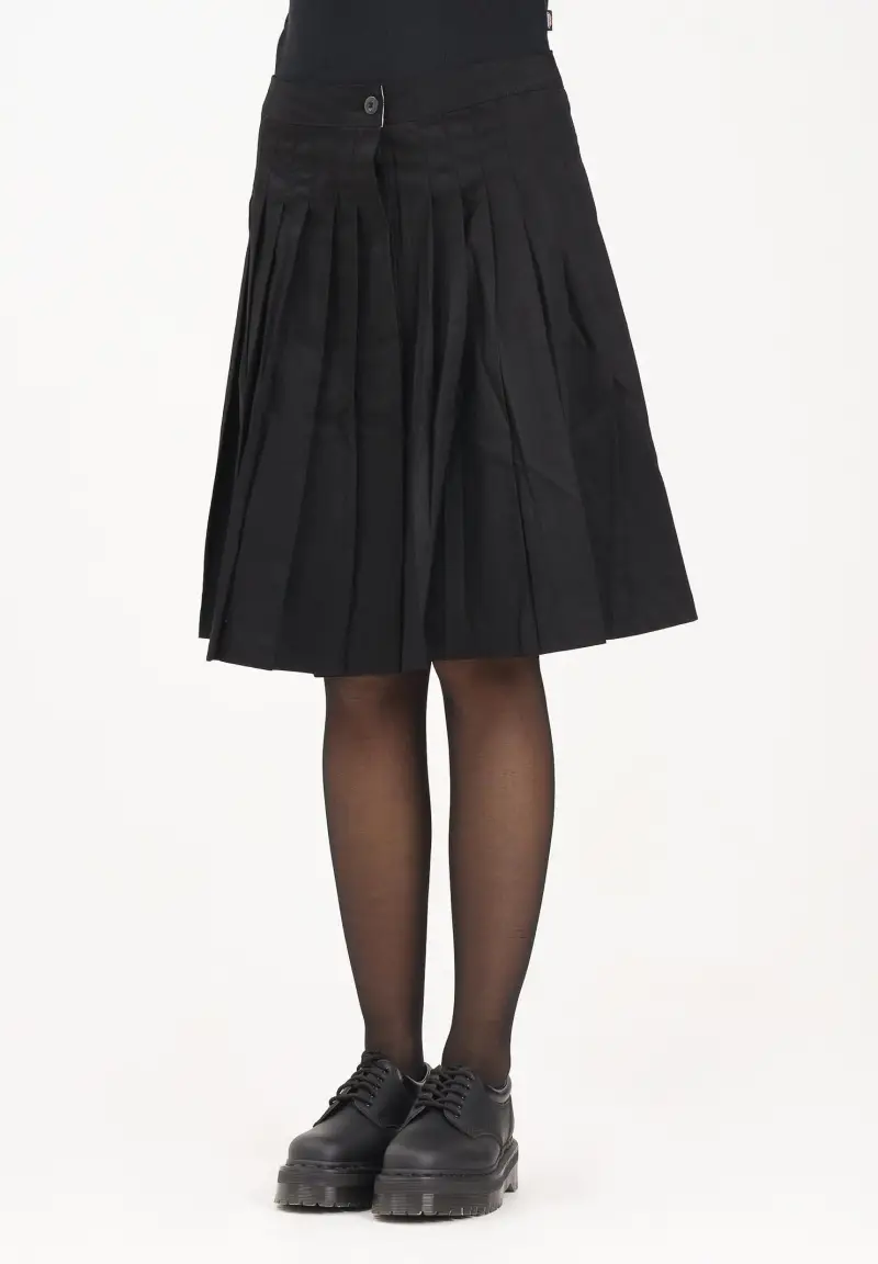 Gonna midi Dellrose nera da donna