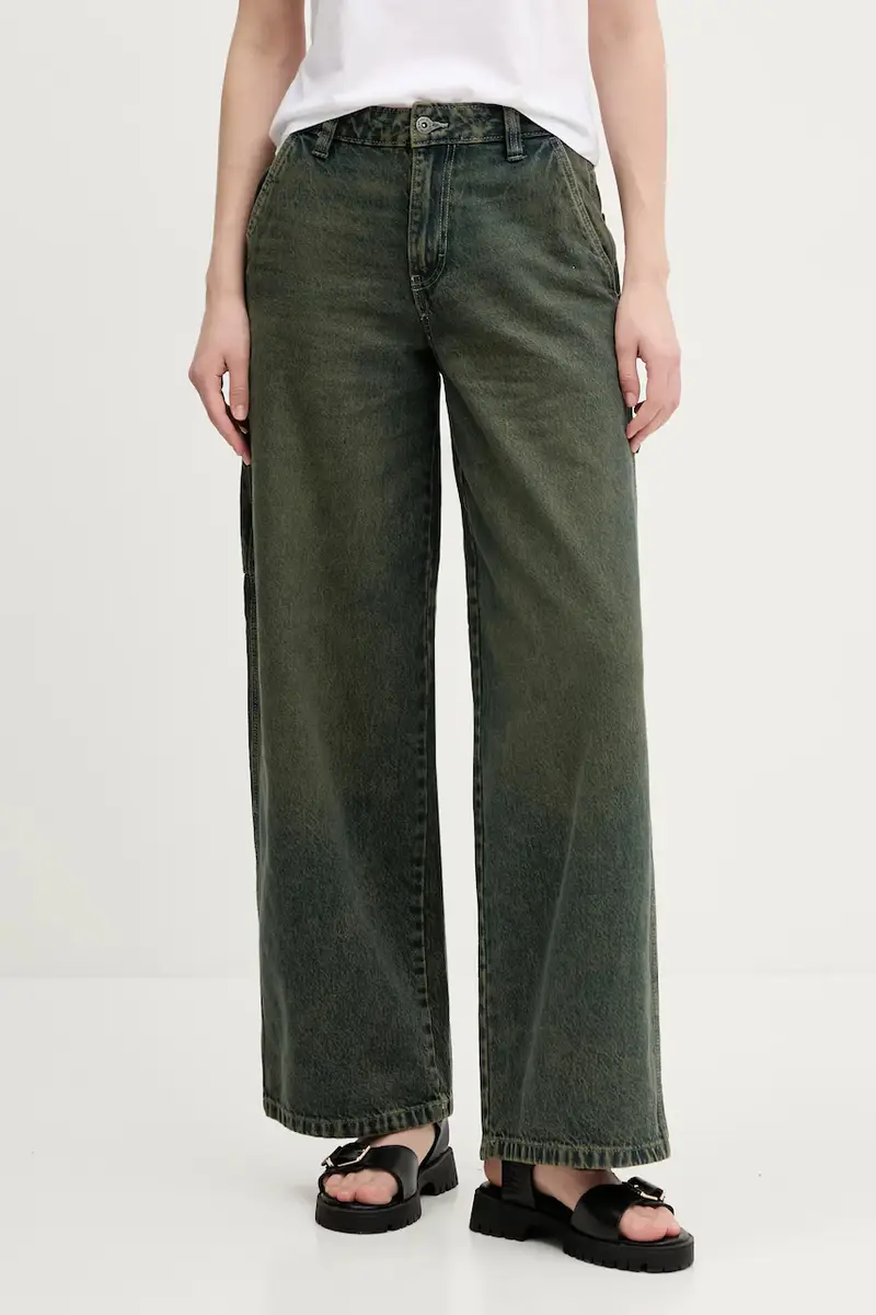 Dickies Jeans Donna Grigio 3137641