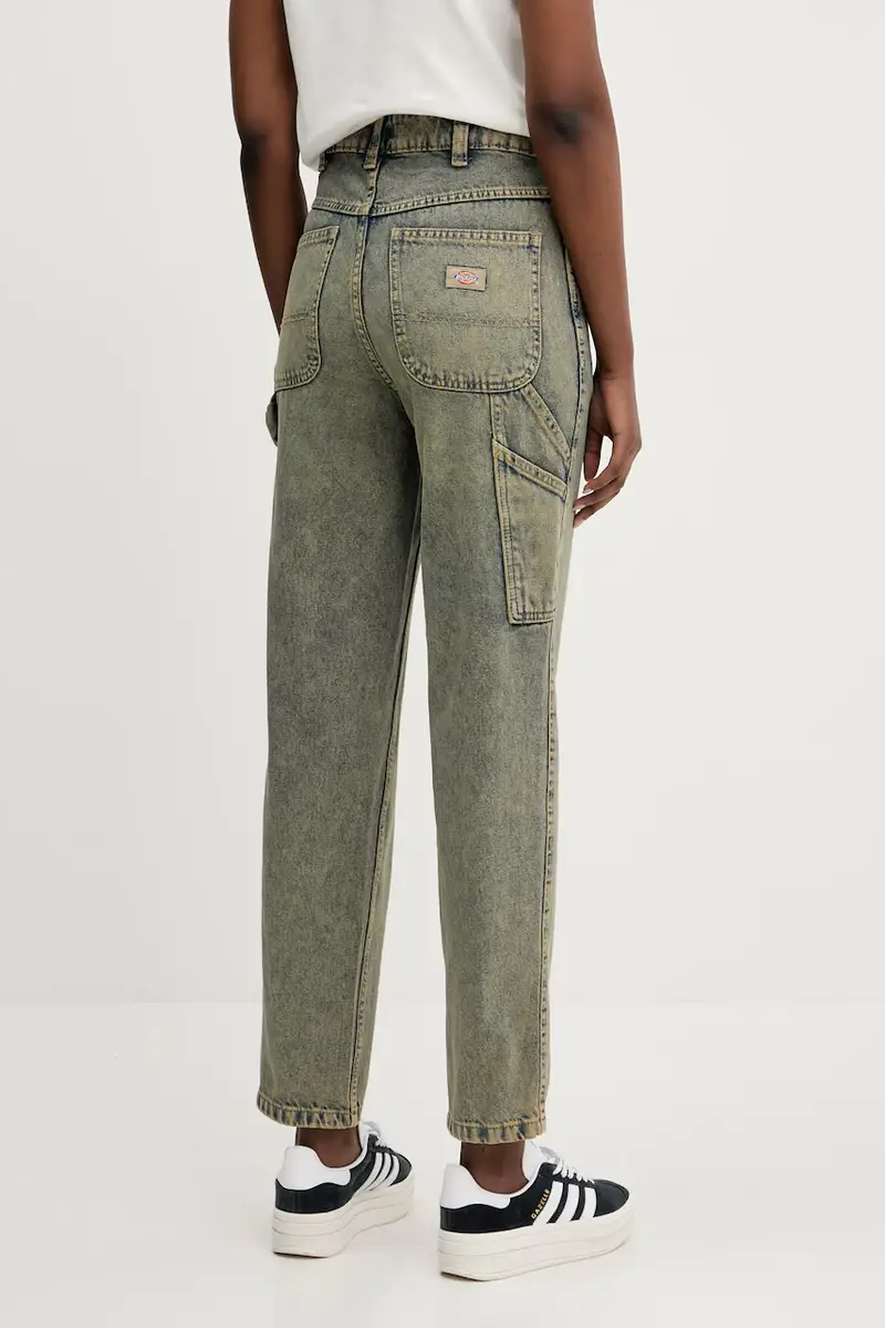 Dickies Jeans Donna Verde 3349816 miniatura 3