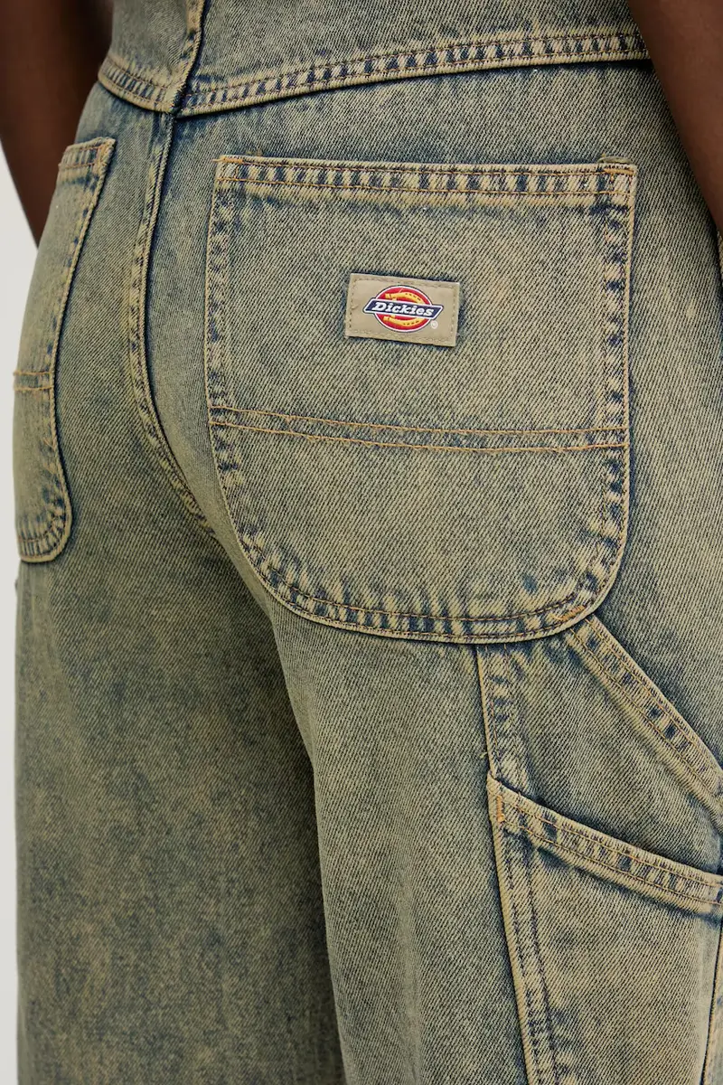 Dickies Jeans Donna Verde 3349816 miniatura 4