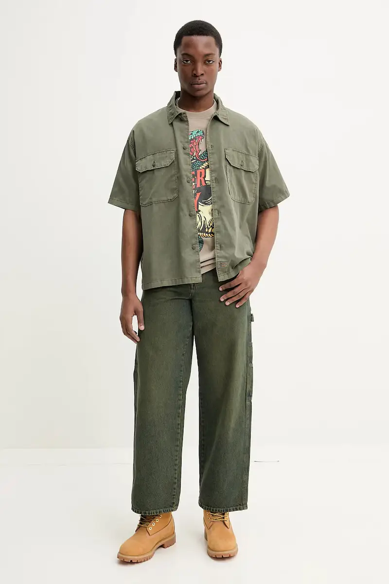 Dickies Jeans Uomo Verde 3349800 miniatura 2