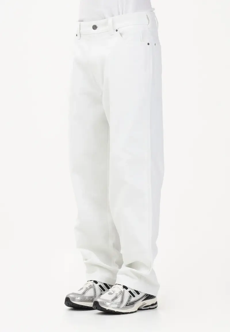 Jeans Wellsville bianco da uomo