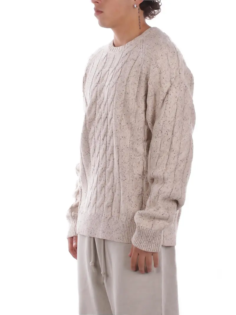 Maglia Uomo DICKIES Wood ash Vanleer cable sweater miniatura 2