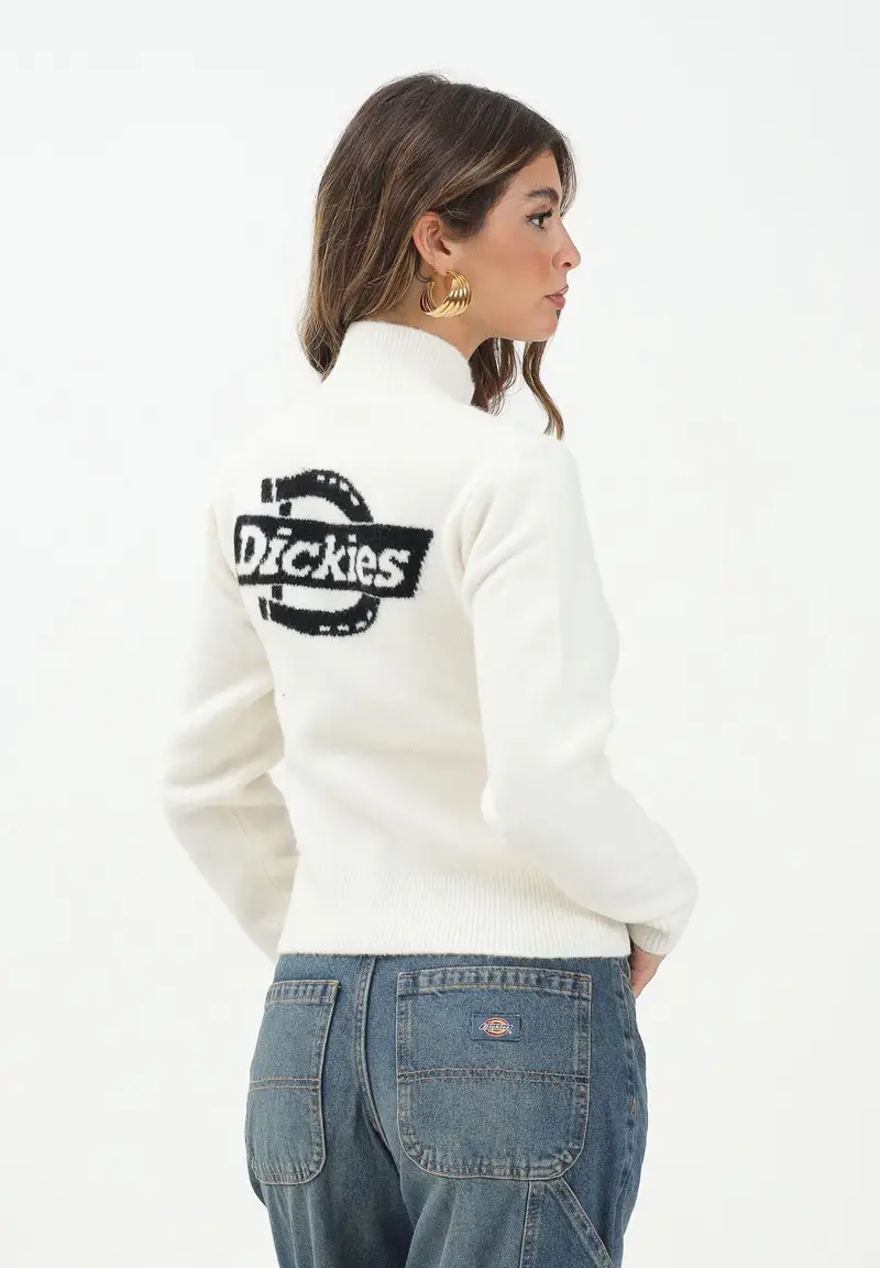 Maglioncino a collo alto Ruston panna da donna miniatura 2