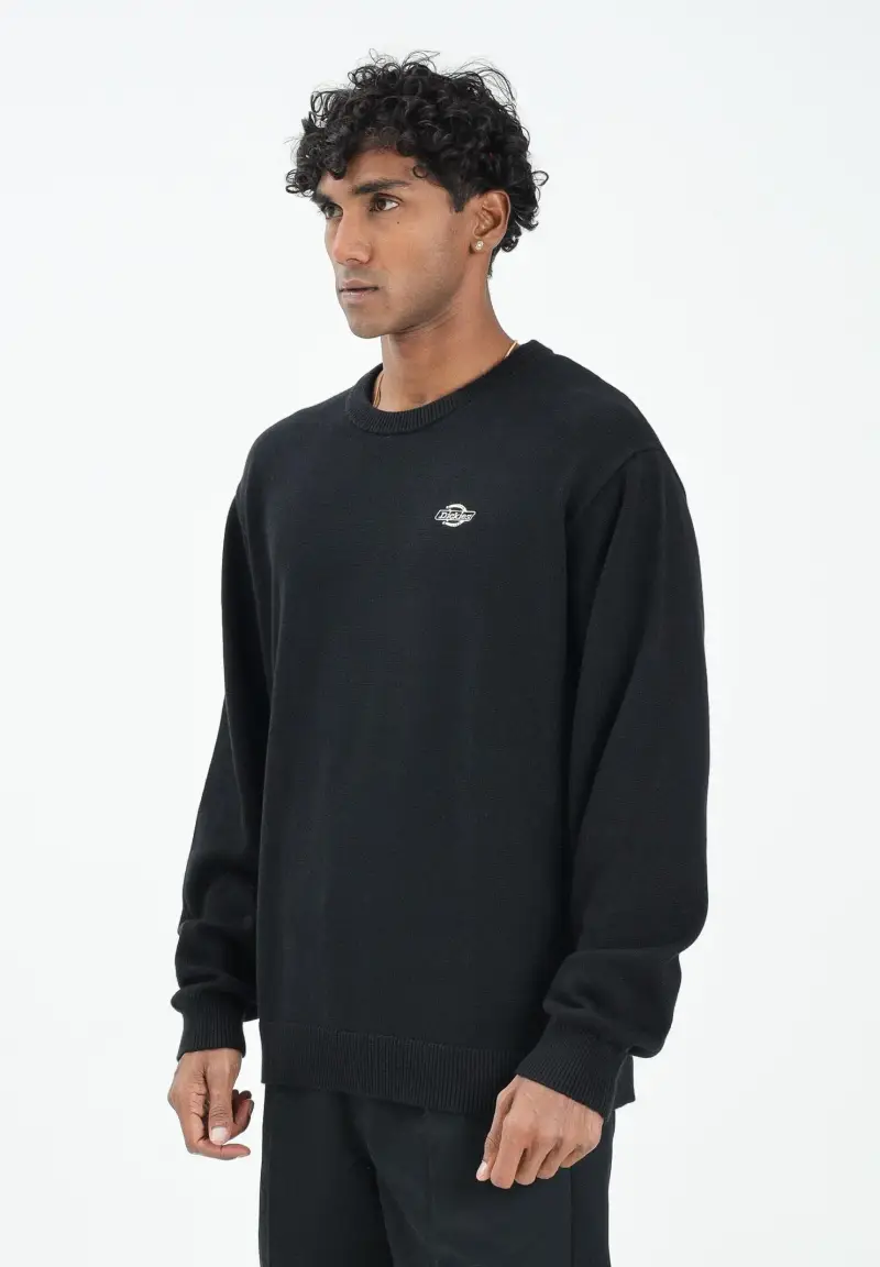 Maglione girocollo Summerdale nero da uomo