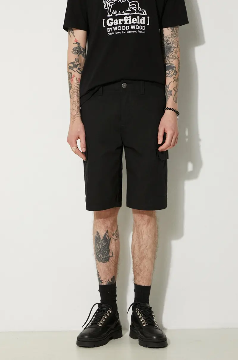 pantaloncini in cotone Millerville Nero