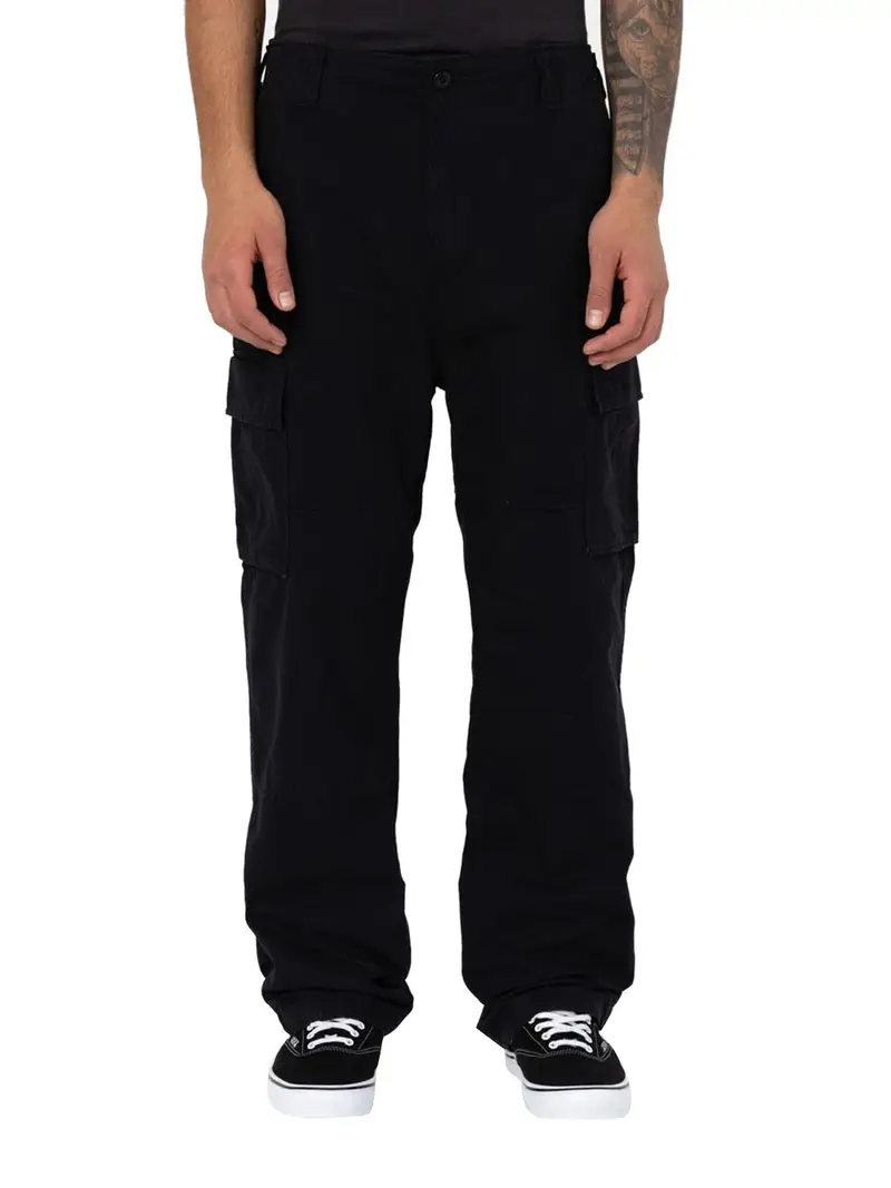 pantalone cargo dickies eagle bend da uomo - nero