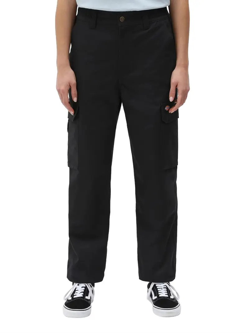 pantalone cargo dickies hooper bay da donna - nero