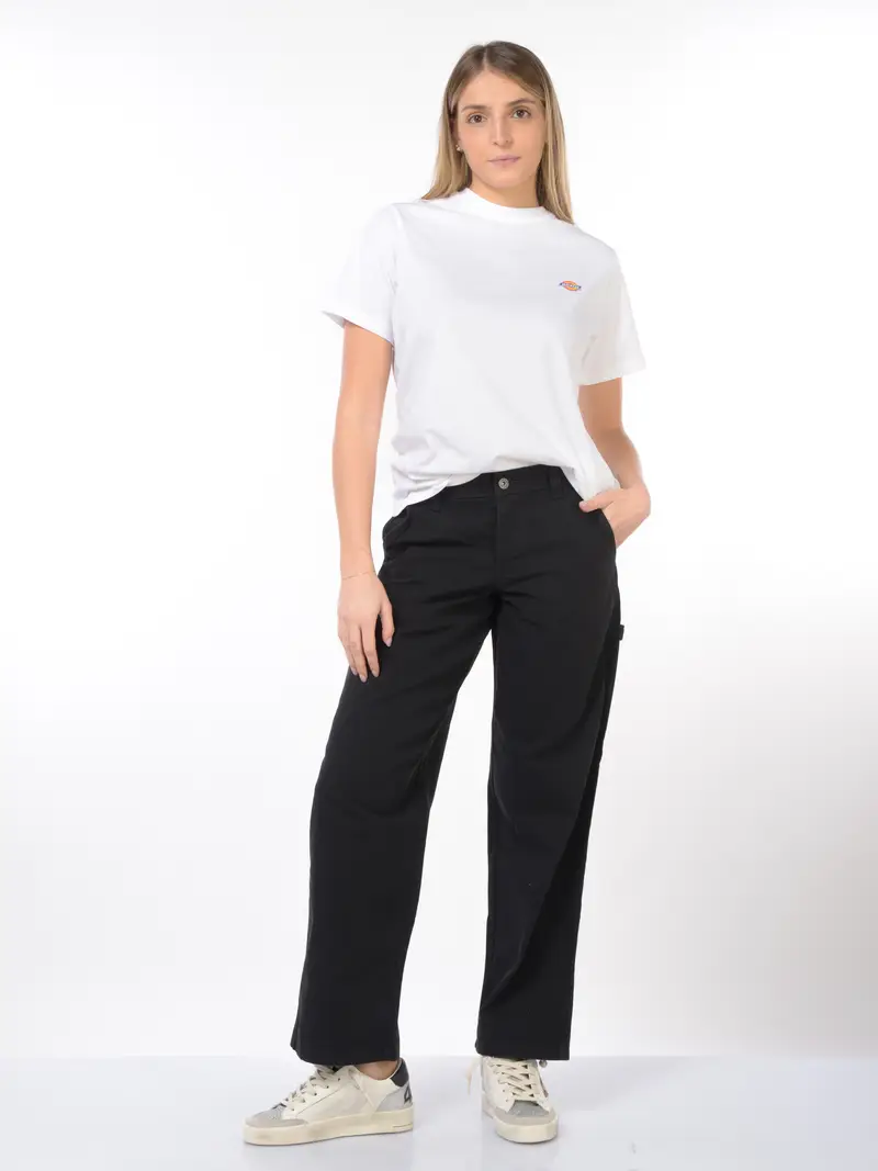 pantalone da donna Dickies Duck Canvas con bottoni NERO miniatura 2