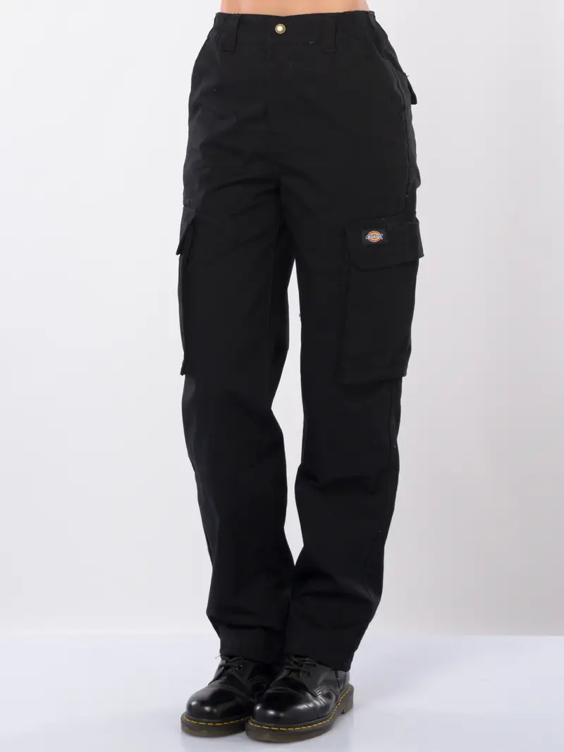 pantalone da donna Dickies Hooper Bay Cargo NERO