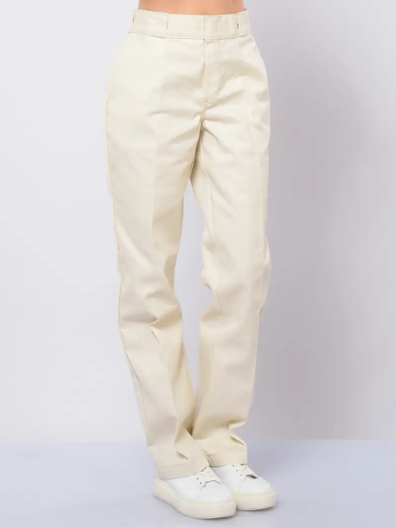 pantalone da donna Dickies Work Pant con tasche BEIGE