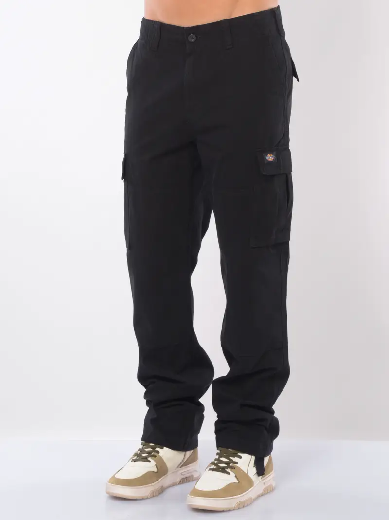 pantalone da uomo Dickies cargo con logo NERO