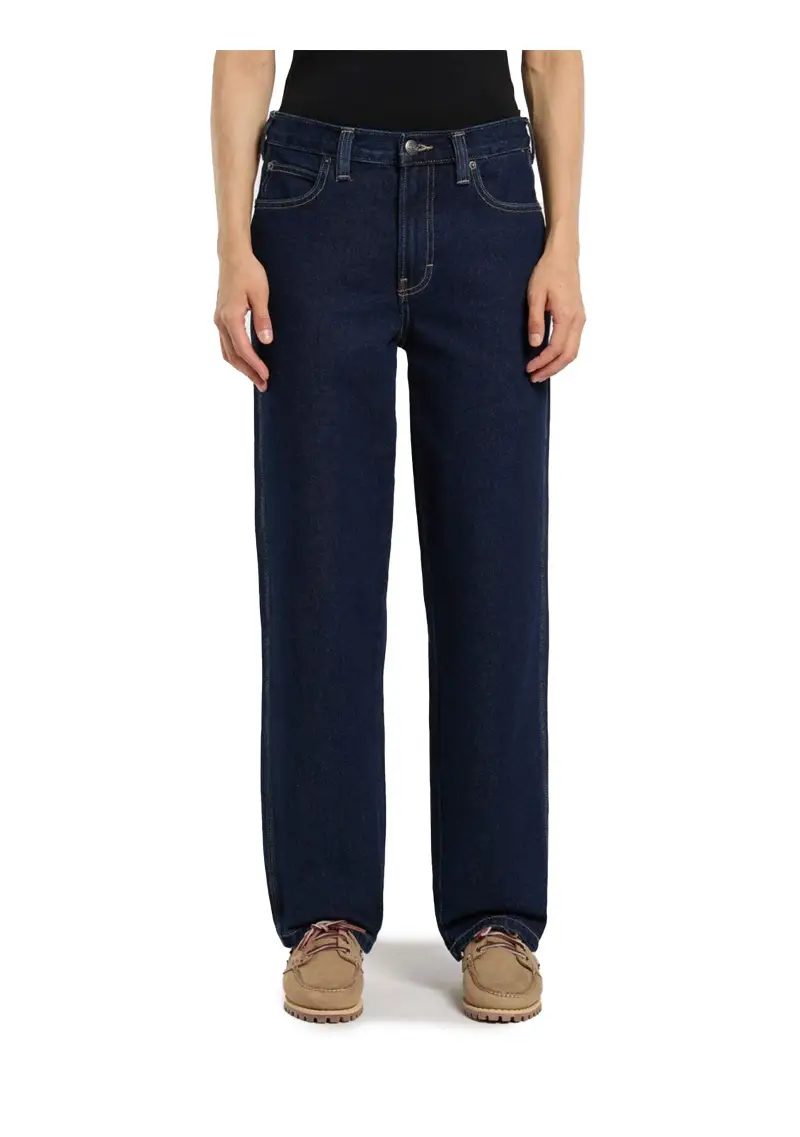 Pantalone Donna Blu miniatura 3