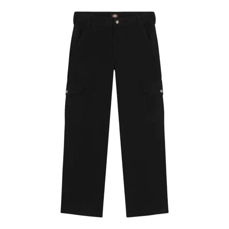 pantalone donna dickies duck canvas cargo w - black