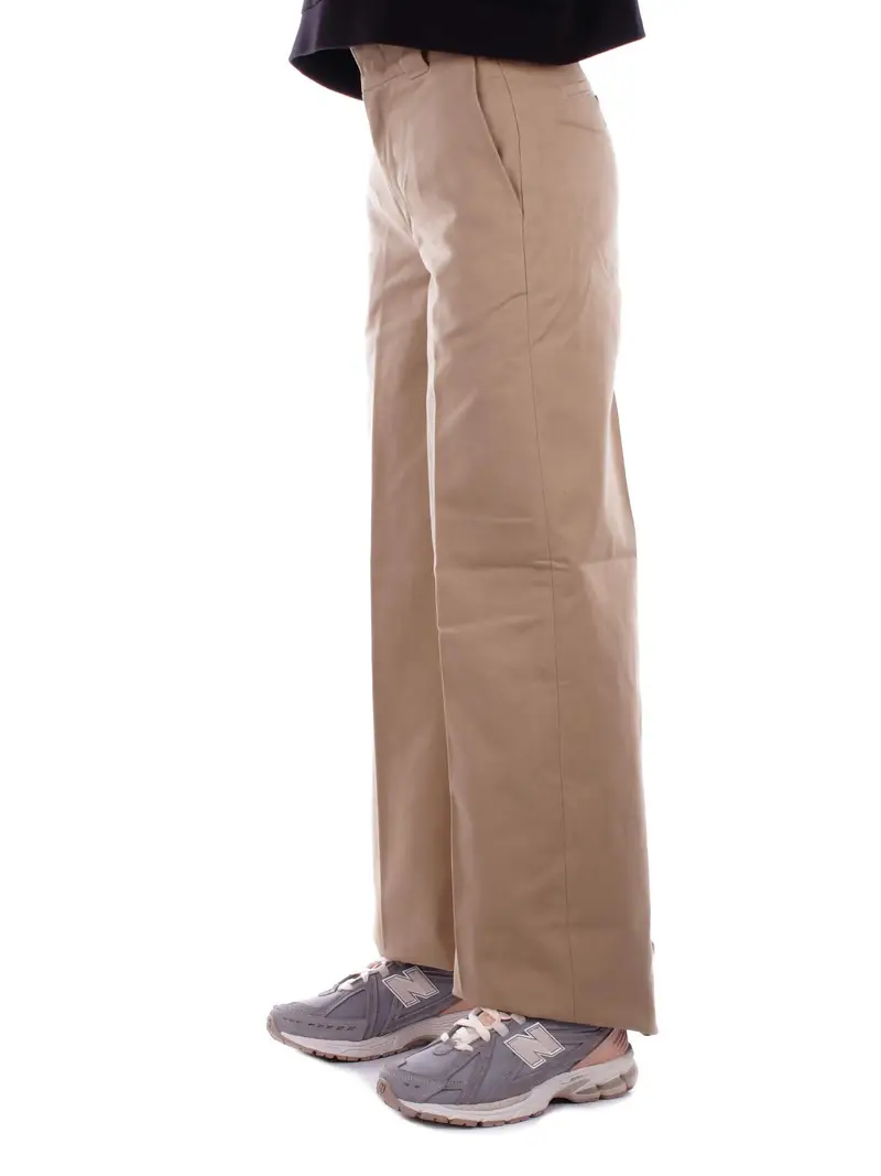 Pantalone Donna DICKIES Kaki Wide leg pant miniatura 2