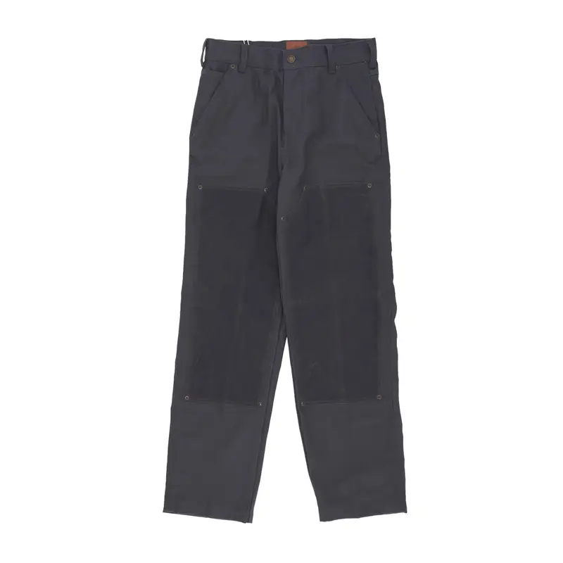 Pantalone Lungo Uomo Lucas Waxed Double Knee Pant Charcoal Grey