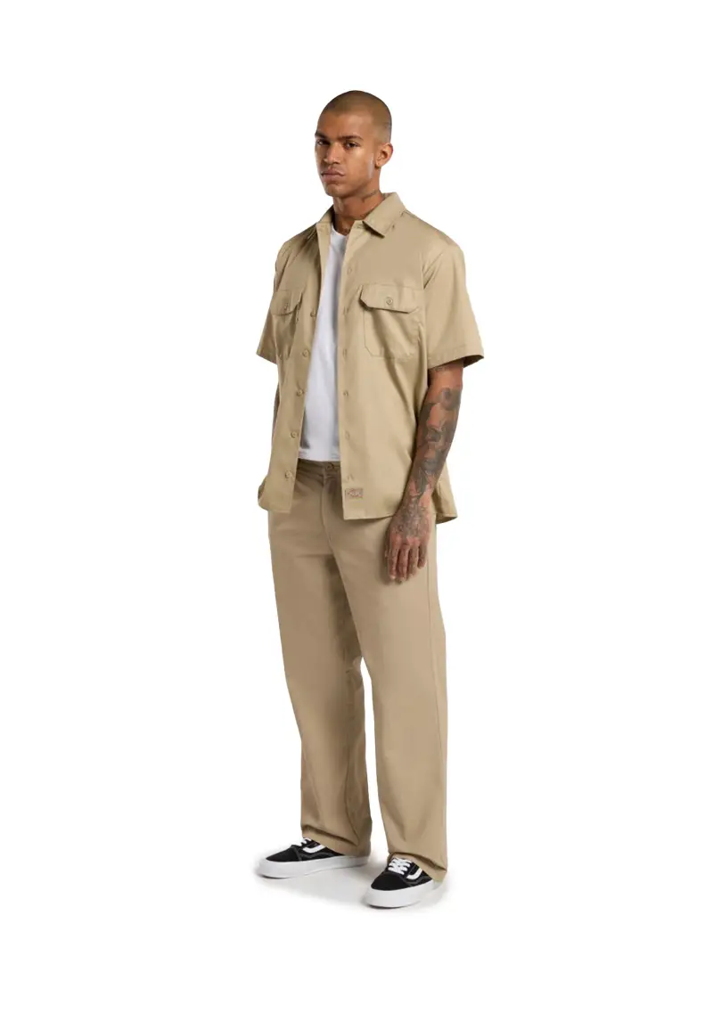 Pantalone Uomo Beige miniatura 2