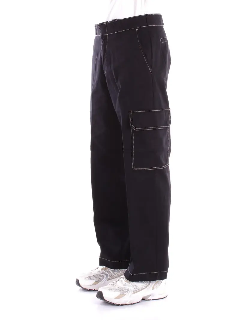 Pantalone Uomo DICKIES Black Riverbend cargo work pant miniatura 2