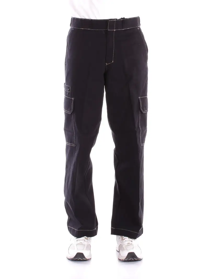 Pantalone Uomo DICKIES Black Riverbend cargo work pant