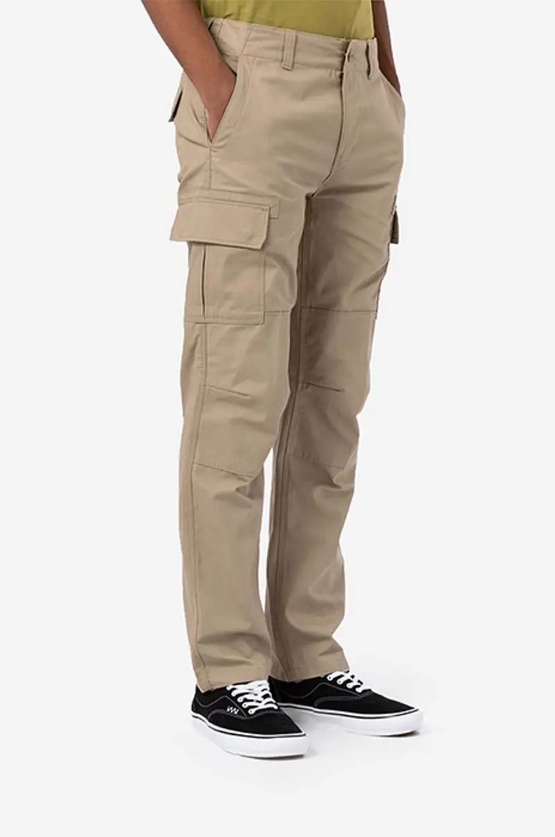 pantaloni in cotone Beige