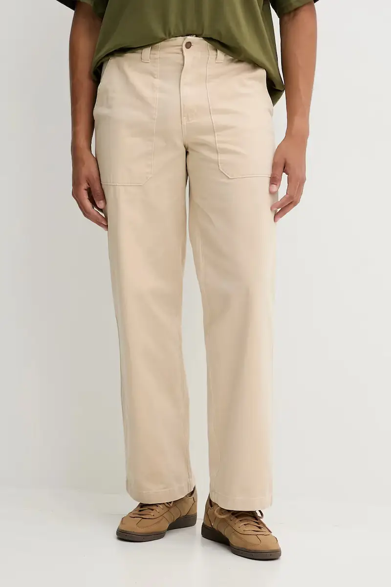 pantaloni in cotone uomo colore beige DK0A87PI