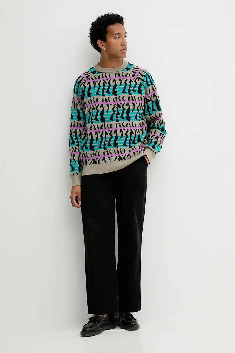 pantaloni in cotone uomo colore nero DK0A87PI miniatura 2