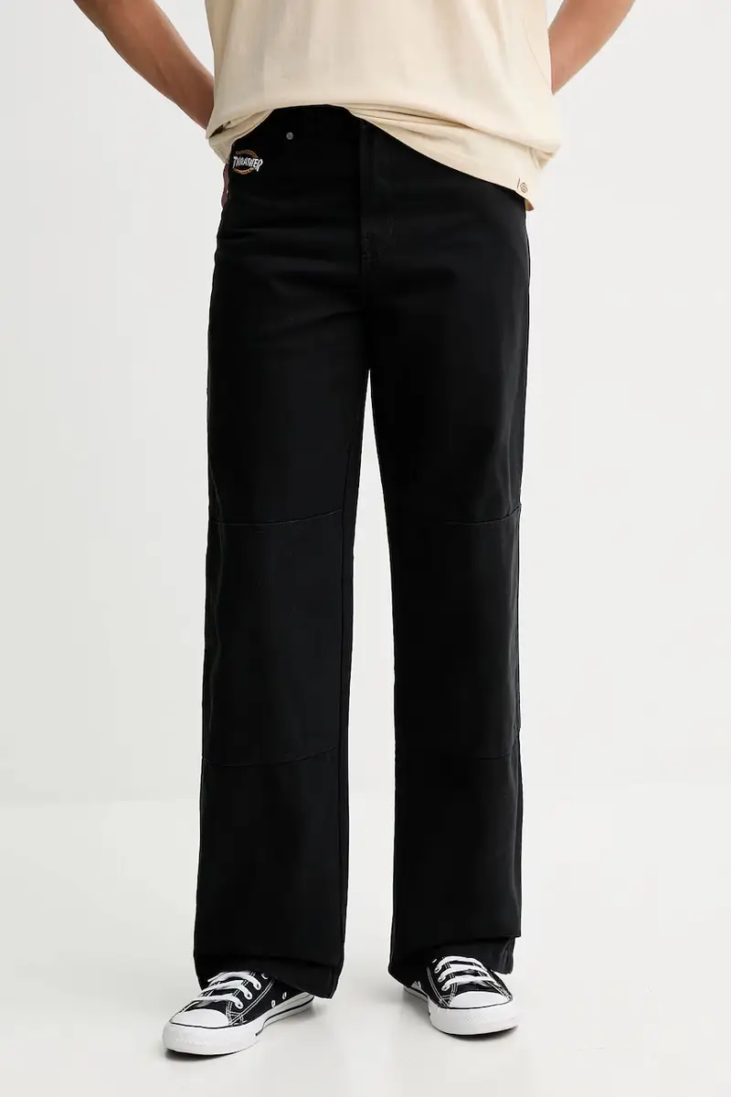 pantaloni in cotone uomo colore nero DK0A88OP