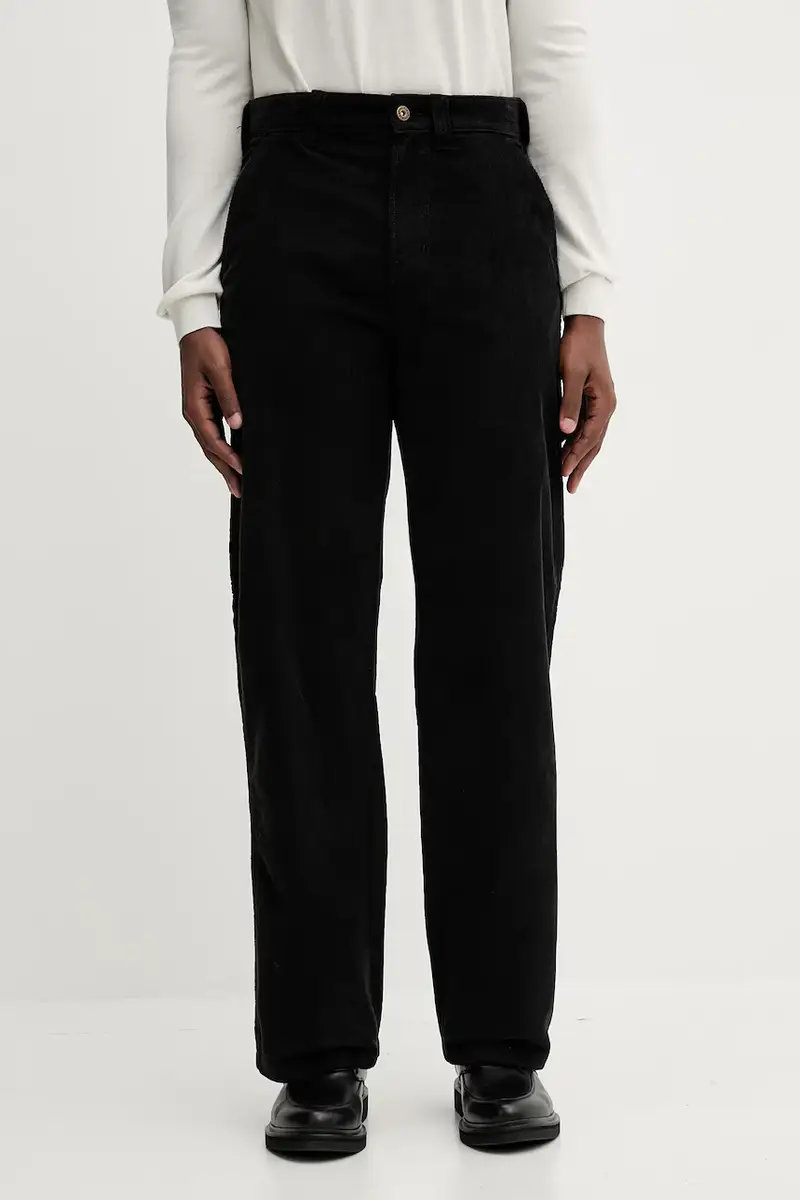 pantaloni in velluto a coste uomo colore nero DK0A863V