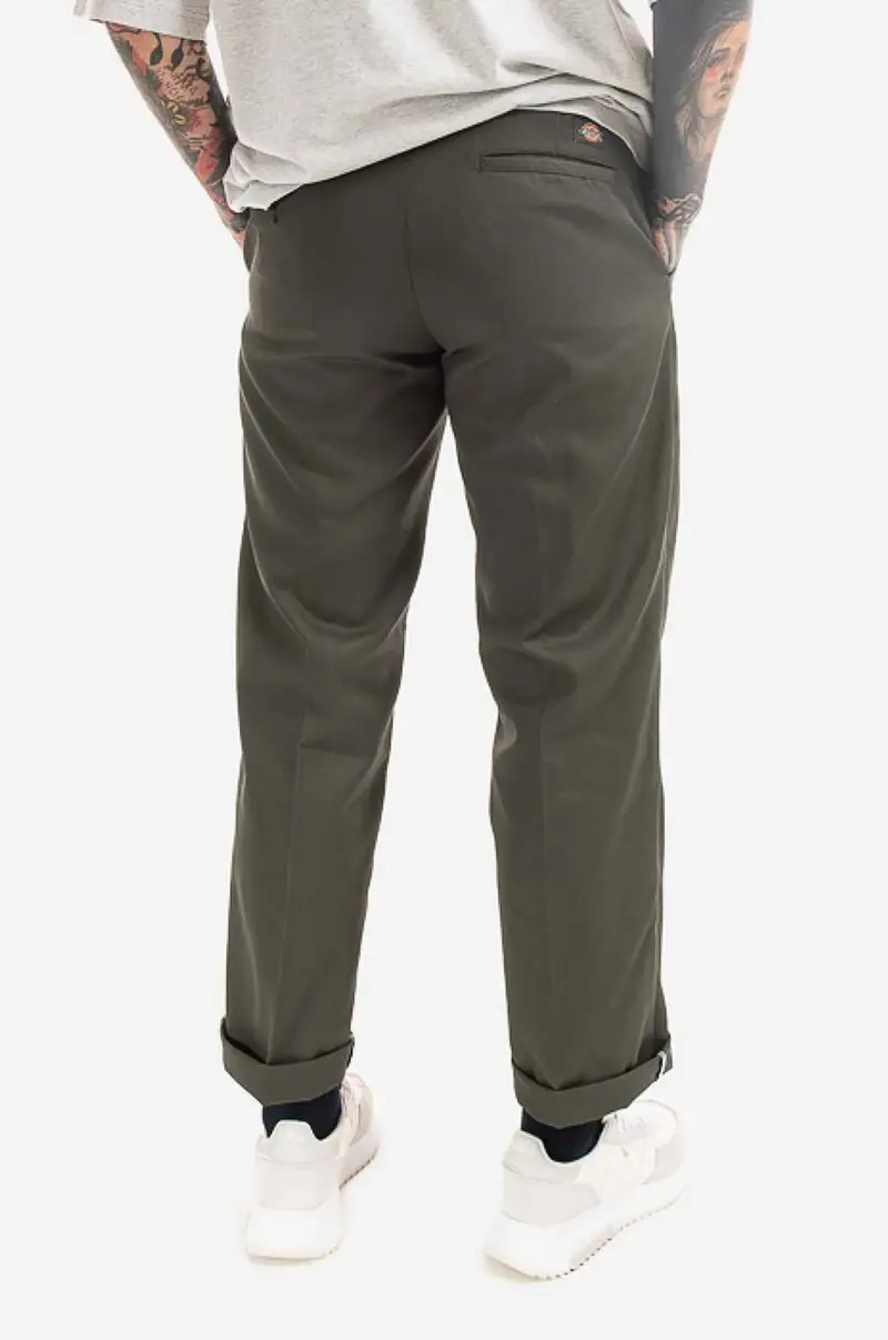 pantaloni Spodnie Dickies 874 Work Pant DK0A4XK6OGX uomo Verde miniatura 3