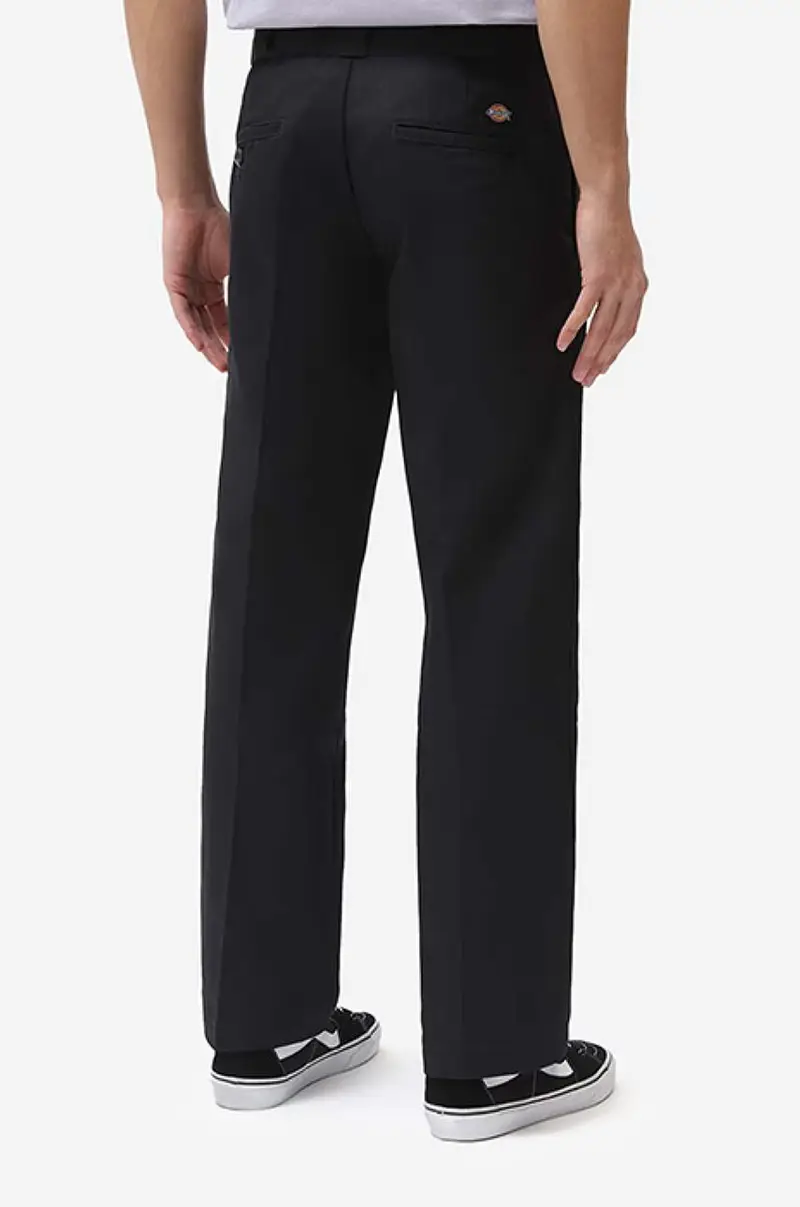pantaloni Spodnie Dickies Work Pant Rec DK0A4XK9BLK uomo Nero miniatura 2