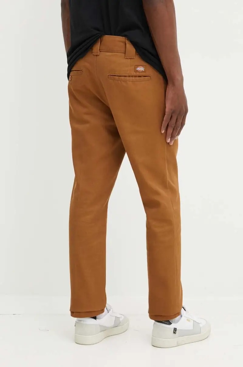 pantaloni uomo colore marrone miniatura 3