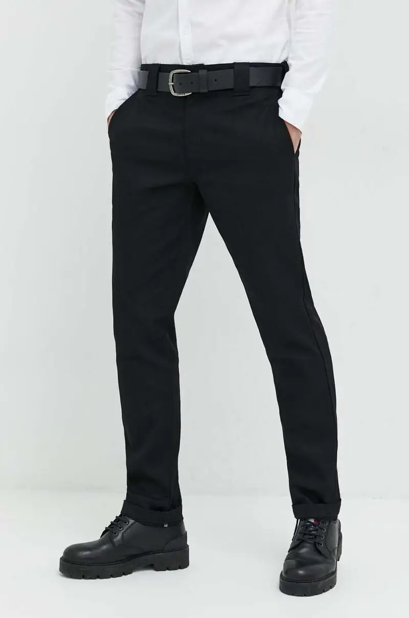 pantaloni uomo Nero