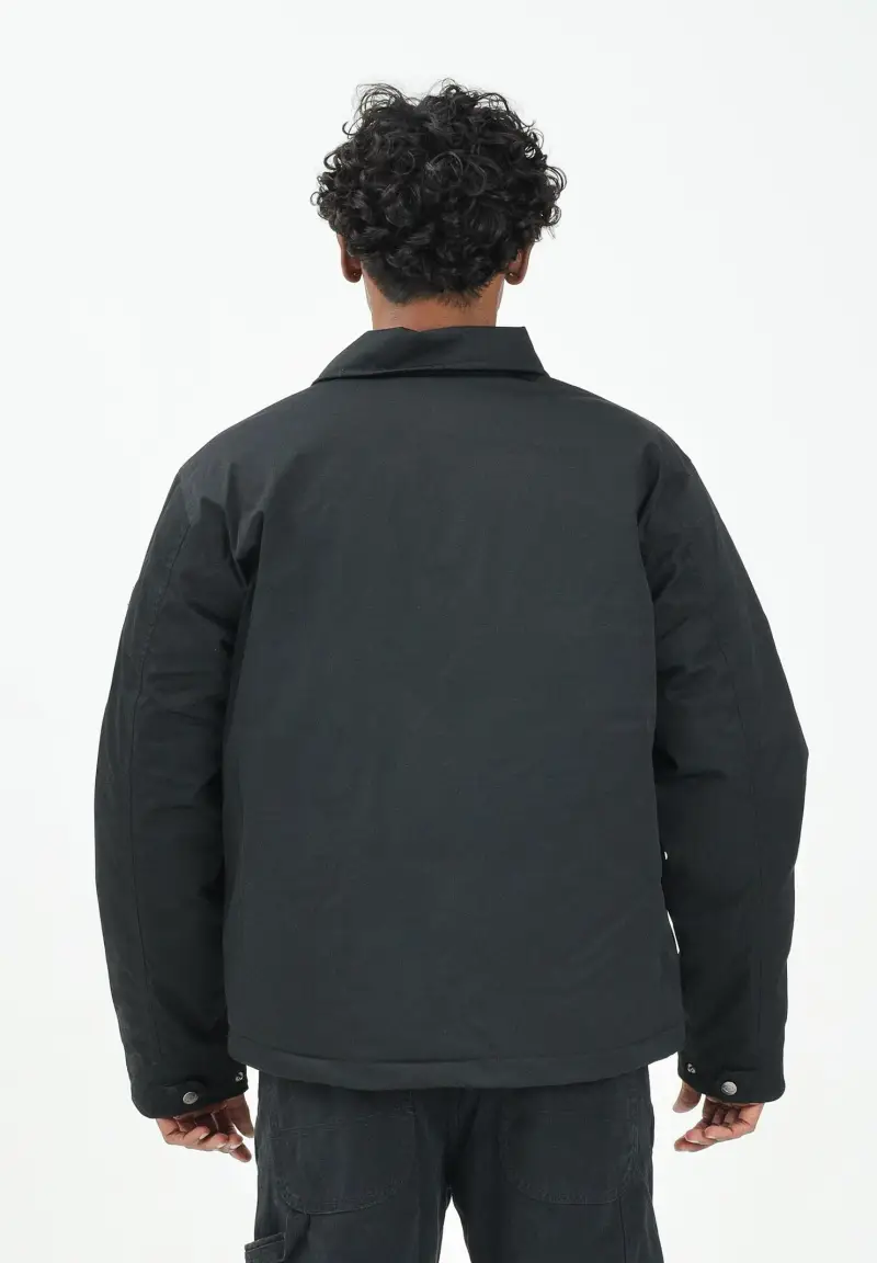 piumino Eisenhower nero da uomo miniatura 3