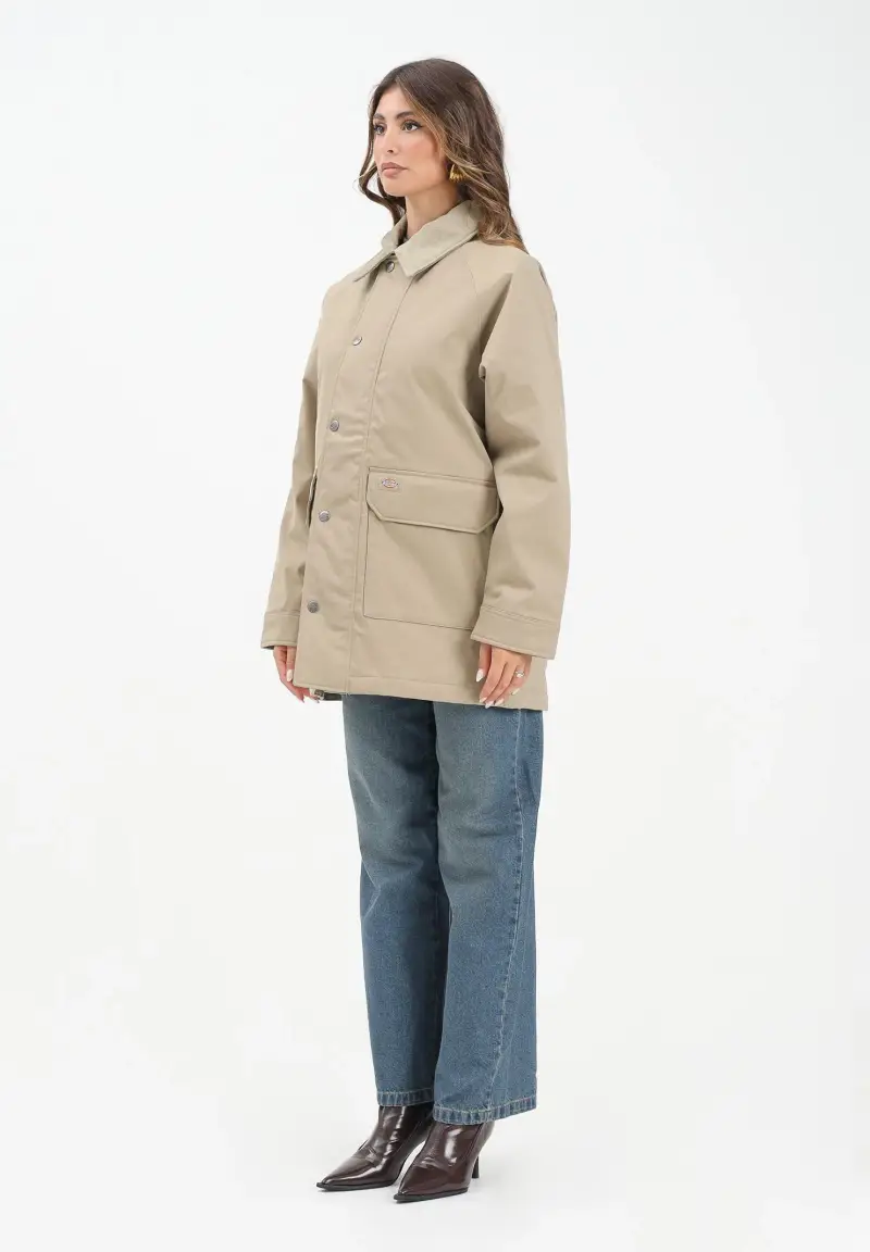 Piumino Medina beige da donna