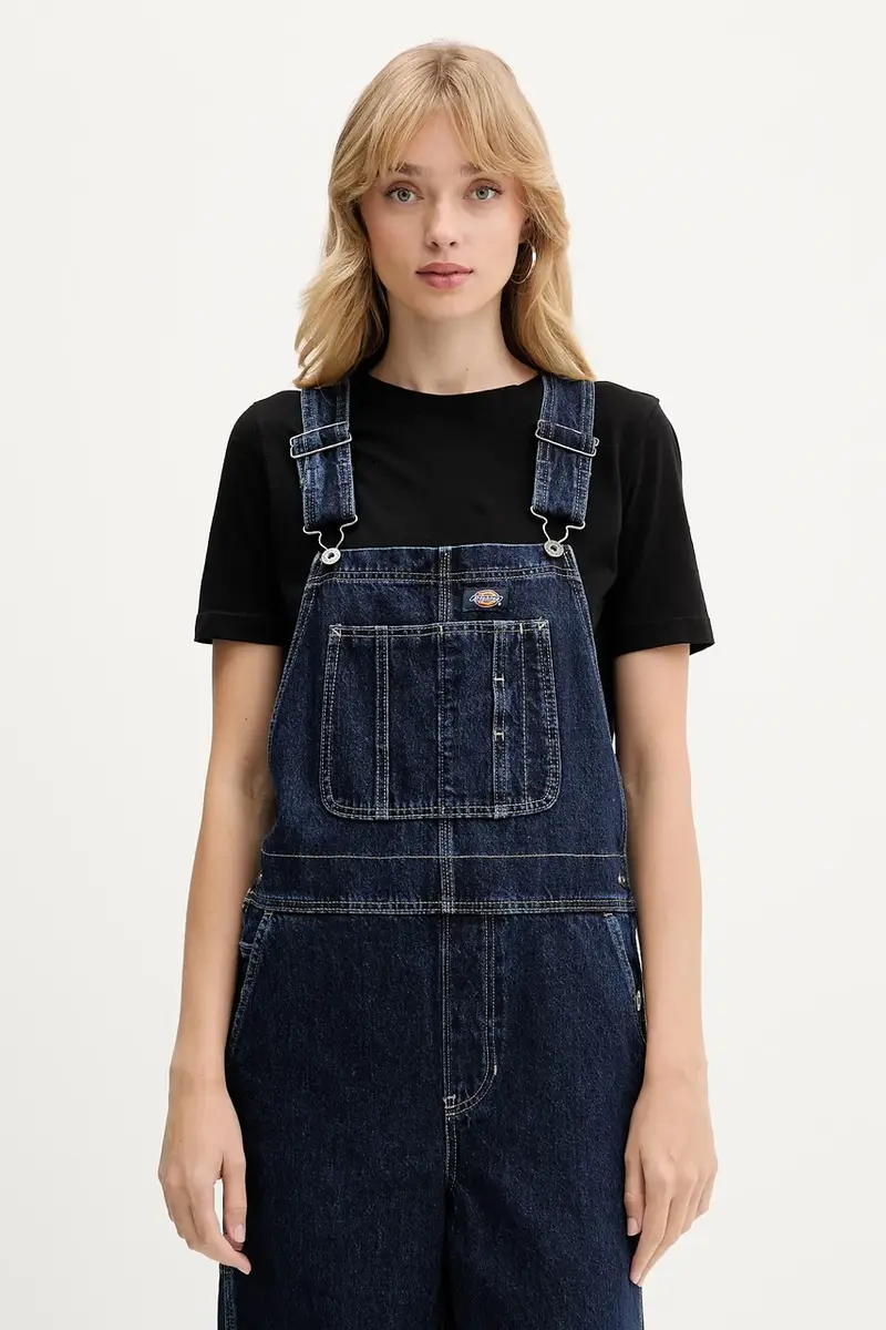 Dickies Salopette Donna Blu 3595506 miniatura 3