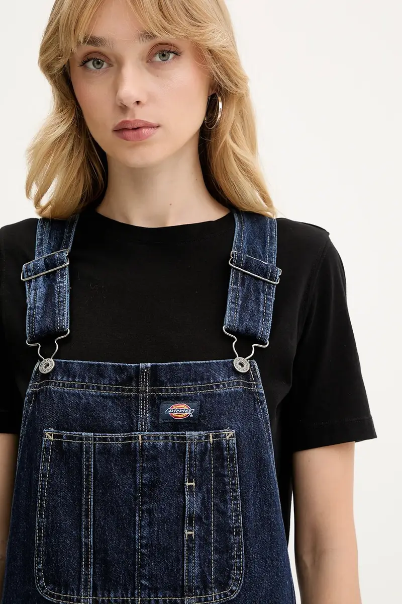 Dickies Salopette Donna Blu 3595506 miniatura 4
