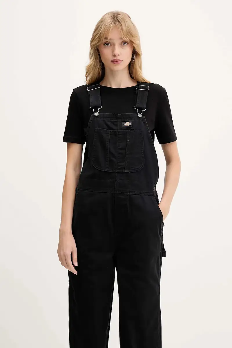 Dickies Salopette Donna Nero 3647085 miniatura 3
