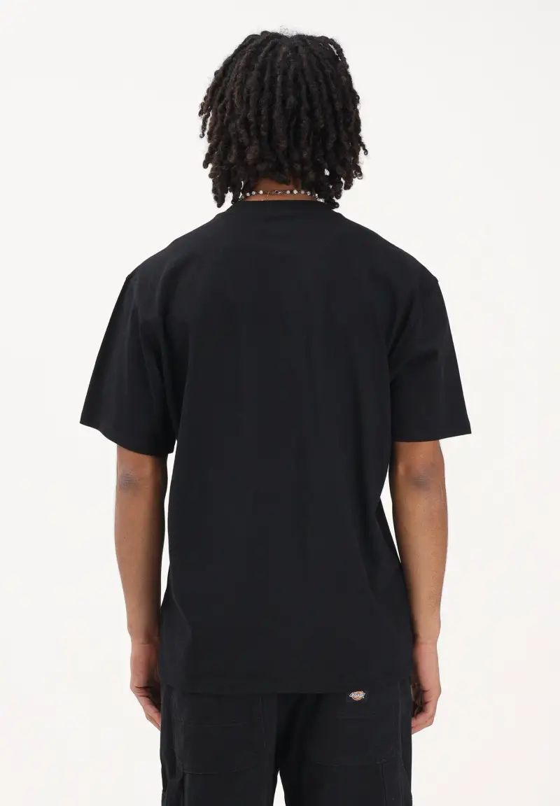 T-shirt a manica corta Loretto nera da uomo miniatura 3