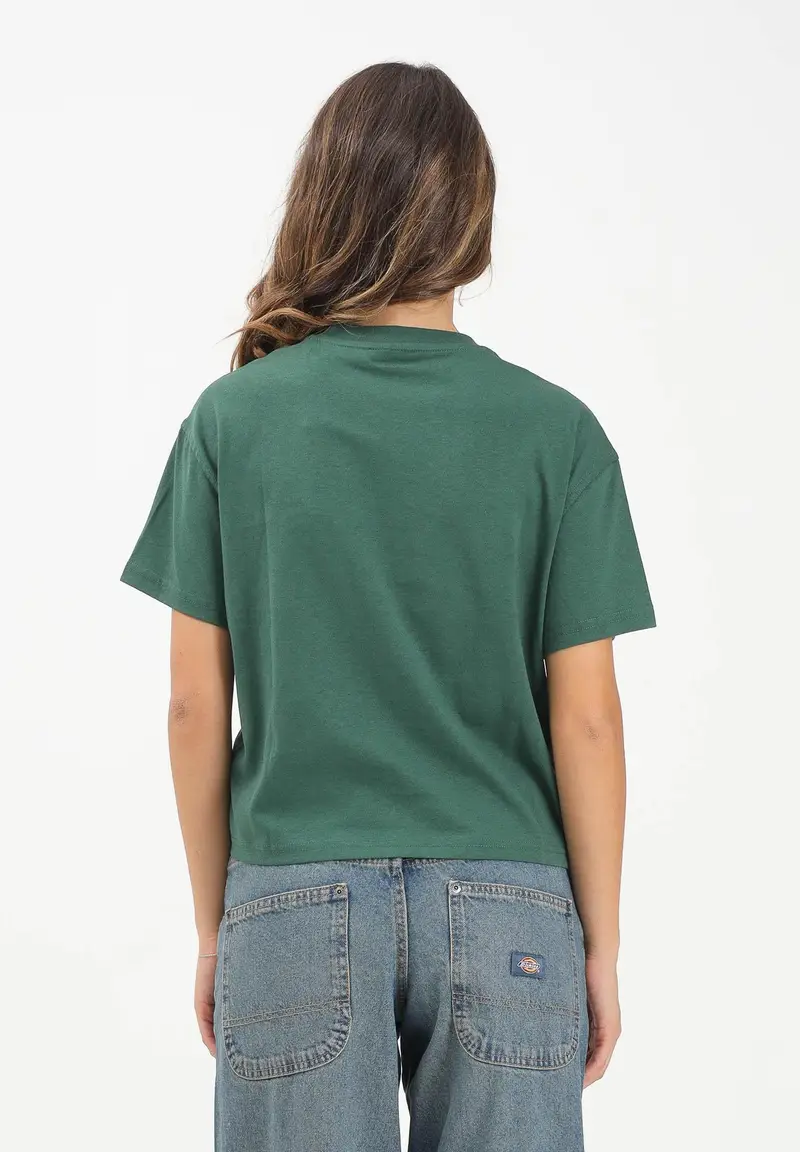 Dickies T-shirt Donna Verde 3045275 miniatura 3