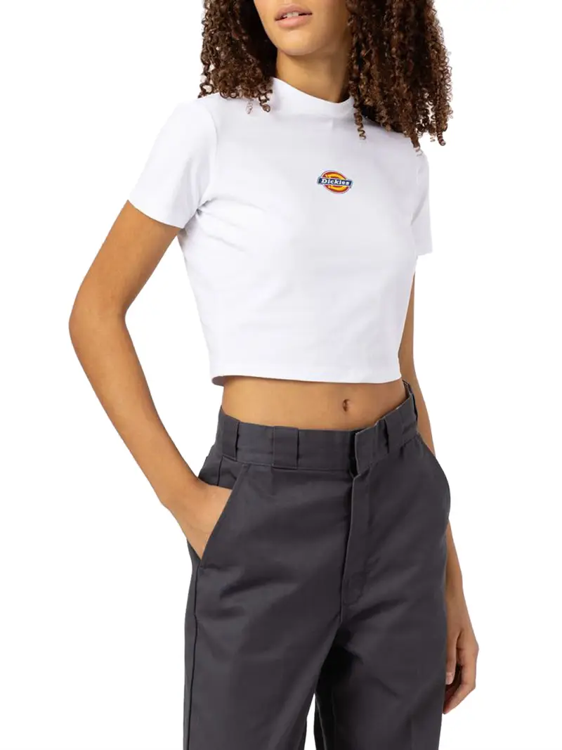 Dickies T-shirt Donna Bianco 2960073
